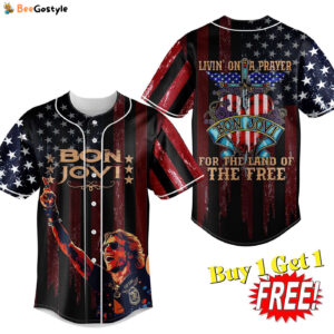Bon Jovi Baseball Jersey For Men Women And Kids Gift for Fans