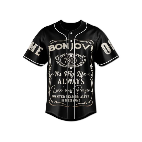 Bon Jovi Baseball Jersey For Men Women And Kids Gift for Fans