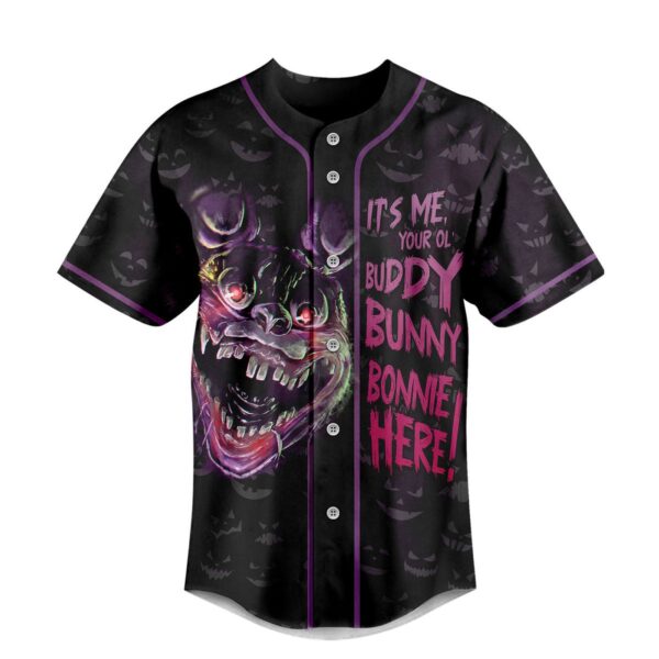 Bonnie the Bunny Baseball Jersey For Men Women And Kids Gift for Fans