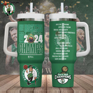 Boston Celtics 40oz Stanley Tumbler Gift - Gift for Fans - Gift for Fans