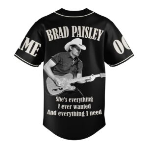Brad Paisley Baseball Jersey For Men Women And Kids Gift for Fans 3