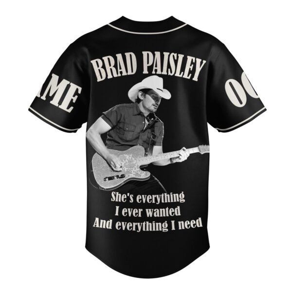 Brad Paisley Baseball Jersey For Men Women And Kids Gift for Fans