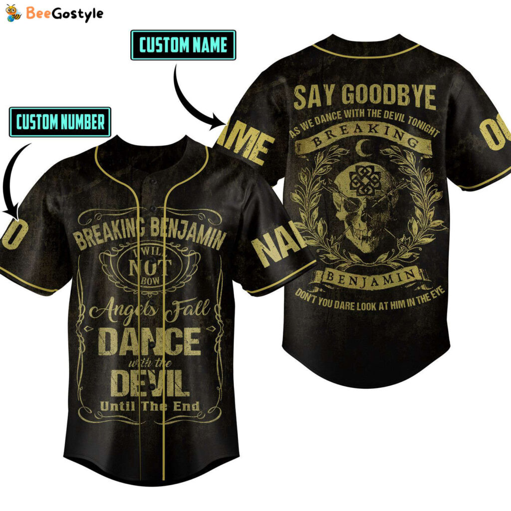 Breaking Benjamin Baseball Jersey For Men Women And Kids Gift for Fans Breaking Benjamin Baseball Jersey For Men Women And Kids Gift for Fans