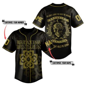 Breaking Benjamin Baseball Jersey For Men Women And Kids Gift for Fans 3