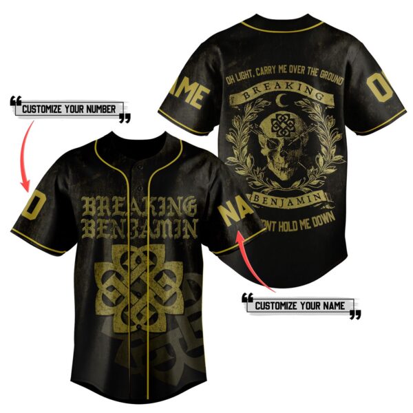 Breaking Benjamin Baseball Jersey For Men Women And Kids Gift for Fans