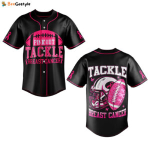 Breast Cancer Baseball Jersey For Men Women And Kids Gift for Fans