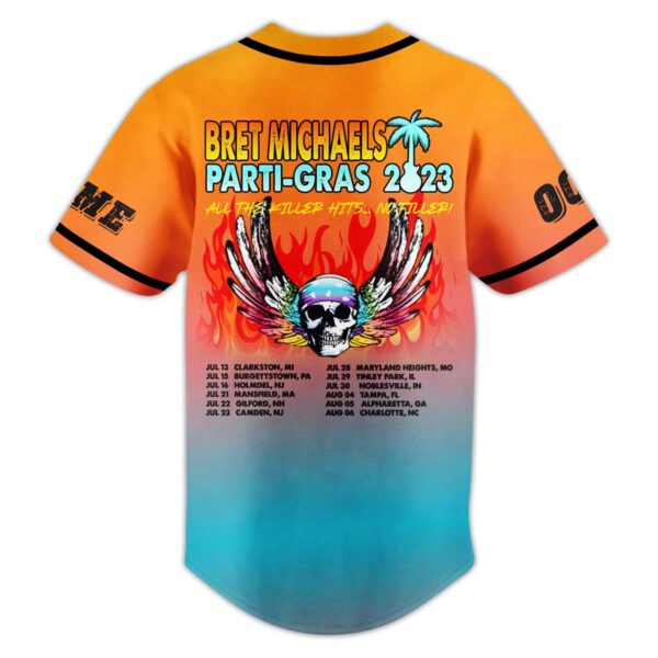 Bret Michaels Baseball Jersey For Men Women And Kids Gift for Fans