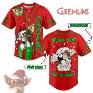 Bright Light For Midnight Gremlins Baseball Jersey For Men Women And Kids Gift for Fans 1