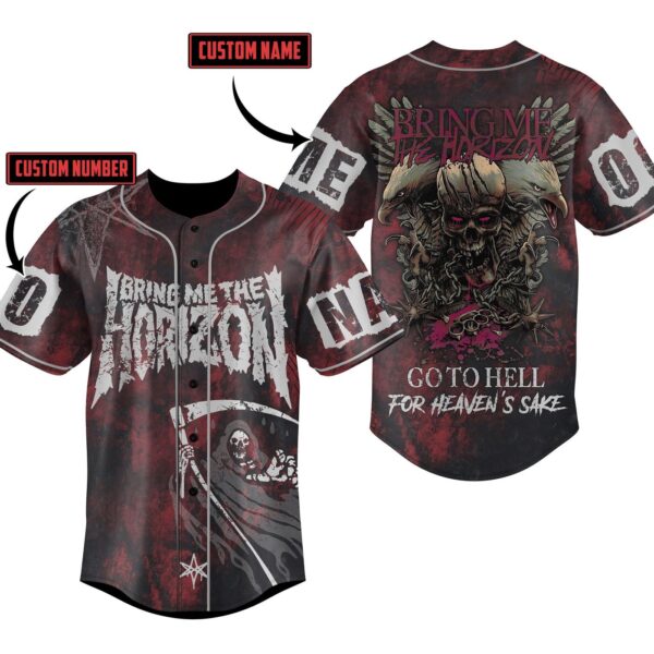 Bring Me the Horizon Baseball Jersey For Men Women And Kids Gift for Fans