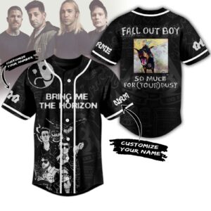 Bring Me The Horizon Baseball Jersey For Men Women And Kids Gift for Fans 1