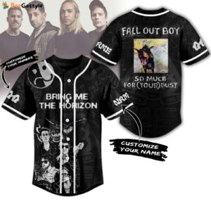 Bring Me The Horizon Baseball Jersey For Men Women And Kids Gift for Fans