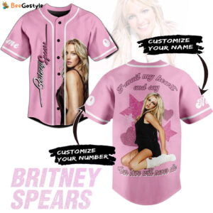 Britney Spears Baseball Jersey For Men Women And Kids Gift for Fans