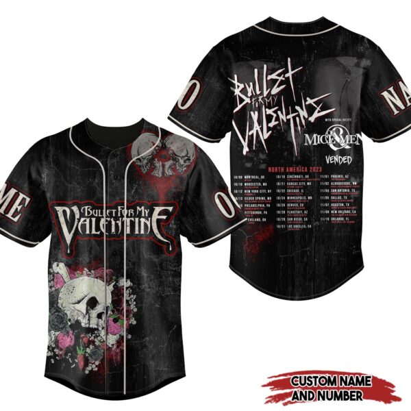 Bullet for My Valentine Baseball Jersey For Men Women And Kids Gift for Fans