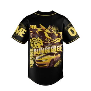 Bumblebee Baseball Jersey For Men Women And Kids Gift for Fans 3