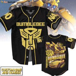 Bumblebee Baseball Jersey For Men Women And Kids Gift for Fans