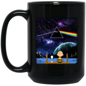 Buy Find Snoopy And Charlie Brown Pink Floyd Galaxy Universe Mug Cup Cofffe 1