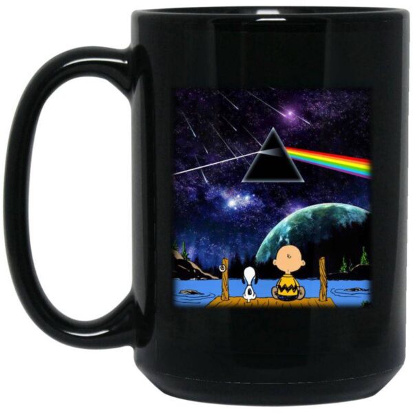 Buy Find Snoopy And Charlie Brown Pink Floyd Galaxy Universe Mug Cup Cofffe