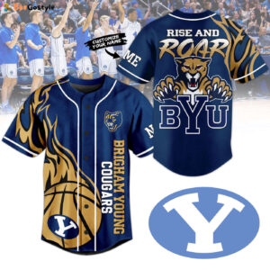 BYU Cougars football Baseball Jersey For Men Women And Kids Gift for Fans