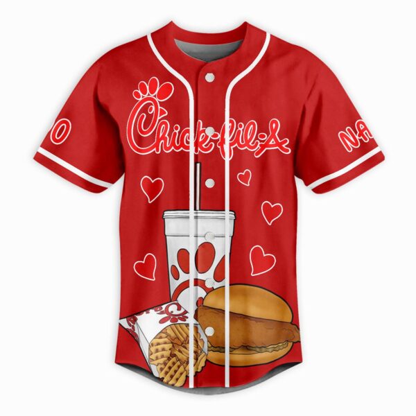 Chick fil A Baseball Jersey For Men Women And Kids Gift for Fans