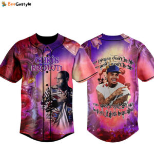 Chris Brown Baseball Jersey For Men Women And Kids Gift for Fans