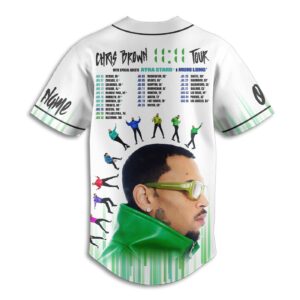 Chris Brown Baseball Jersey For Men Women And Kids Gift for Fans 1