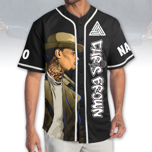 Chris Brown Baseball Jersey For Men Women And Kids Gift for Fans