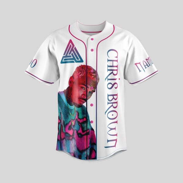 Chris Brown Baseball Jersey For Men Women And Kids Gift for Fans