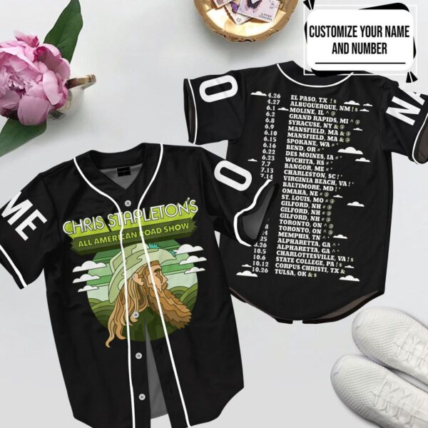 Chris Stapleton Baseball Jersey For Men Women And Kids Gift for Fans