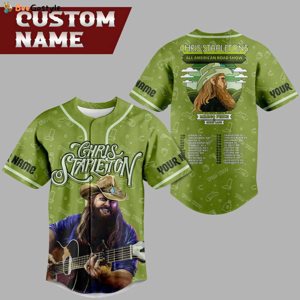 Chris Stapleton Baseball Jersey For Men Women And Kids Gift for Fans Chris Stapleton Baseball Jersey For Men Women And Kids Gift for Fans