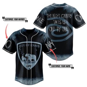 City of Ennis Baseball Jersey For Men Women And Kids Gift for Fans 3
