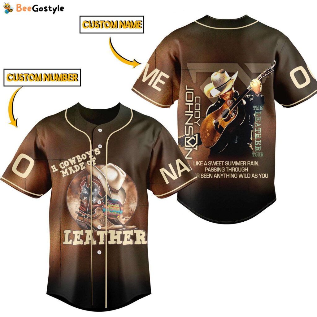 Cody Johnson Baseball Jersey For Men Women And Kids Gift for Fans Cody Johnson Baseball Jersey For Men Women And Kids Gift for Fans