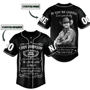 Cody Johnson Baseball Jersey For Men Women And Kids Gift for Fans 1