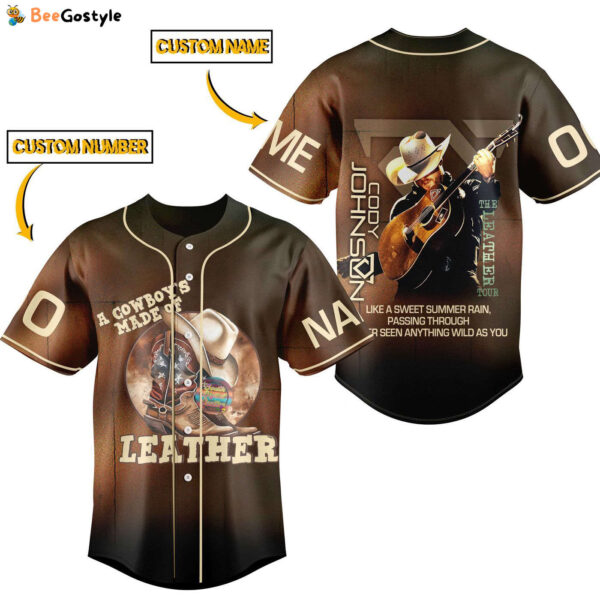 Cody Johnson Baseball Jersey For Men Women And Kids Gift for Fans