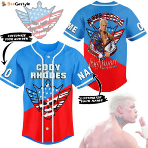 Cody Rhodes Baseball Jersey For Men Women And Kids Gift for Fans