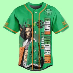 Conor McGregor Baseball Jersey For Men Women And Kids Gift for Fans 1