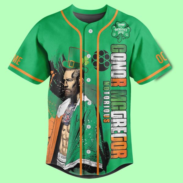 Conor McGregor Baseball Jersey For Men Women And Kids Gift for Fans