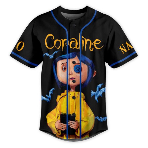 Coraline Baseball Jersey For Men Women And Kids Gift for Fans