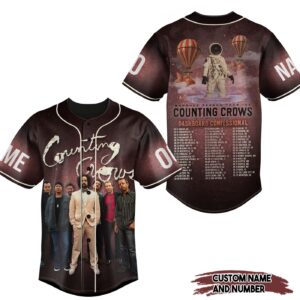 Counting Crows Baseball Jersey For Men Women And Kids Gift for Fans 3