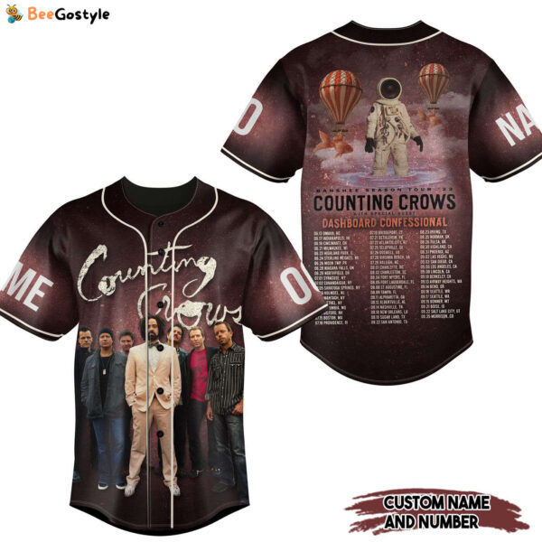 Counting Crows Baseball Jersey For Men Women And Kids Gift for Fans