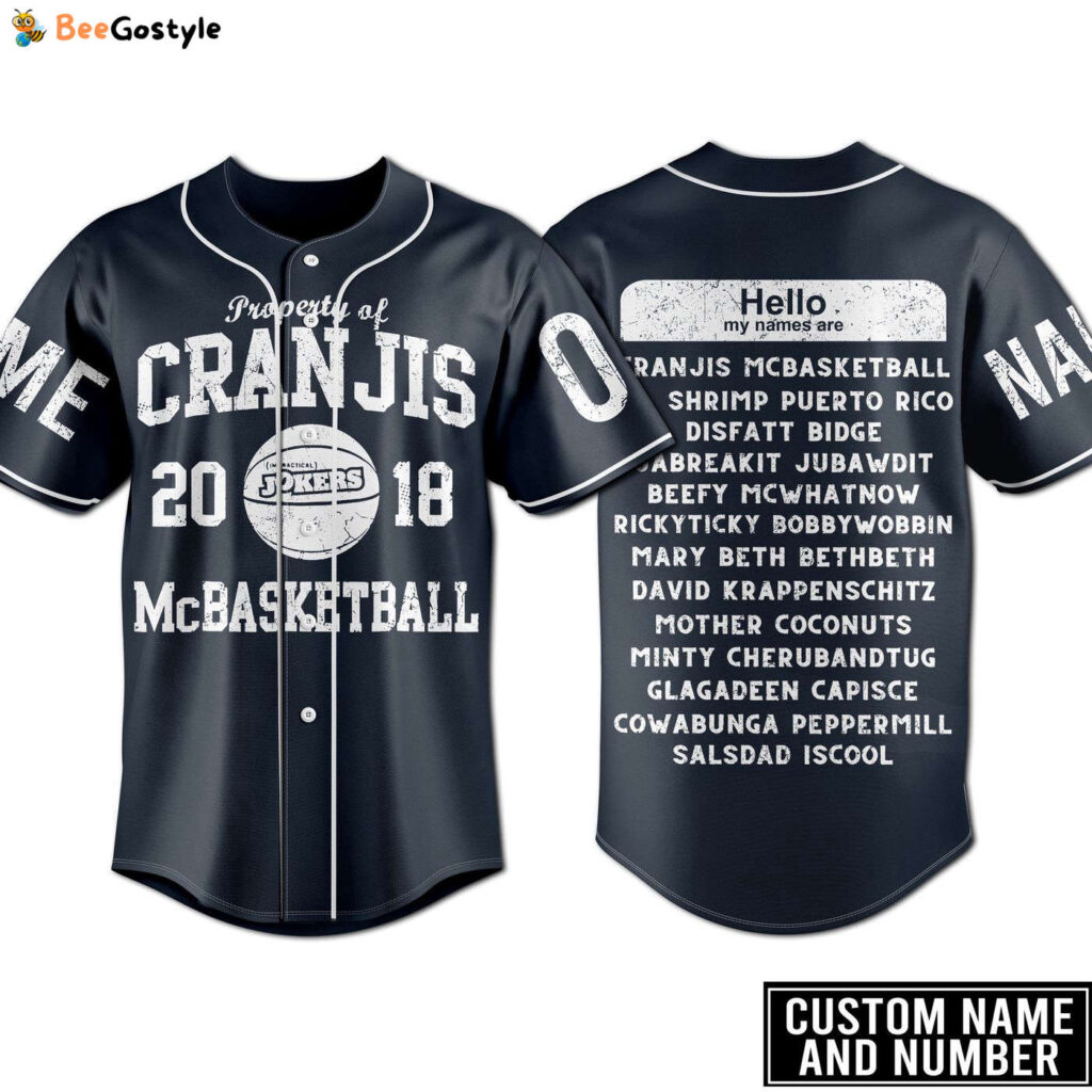 Cranjis Mc Basketball Baseball Jersey For Men Women And Kids Gift for Fans Cranjis Mc Basketball Baseball Jersey For Men Women And Kids Gift for Fans