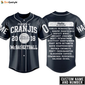Cranjis Mc Basketball Baseball Jersey For Men Women And Kids Gift for Fans