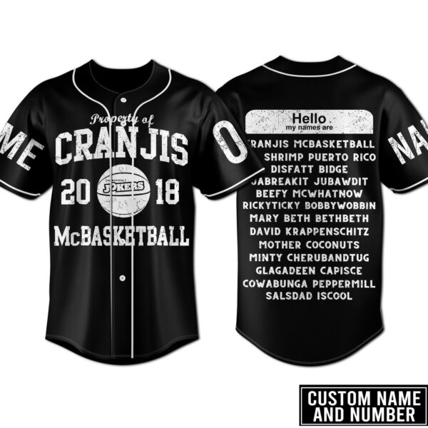 Cranjis Mc Basketball Baseball Jersey For Men Women And Kids Gift for Fans