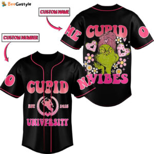 Cupid Baseball Jersey For Men Women And Kids Gift for Fans
