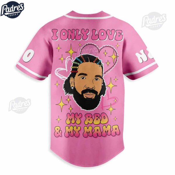 Custom Drake I Only Love Valentine Baseball Jersey