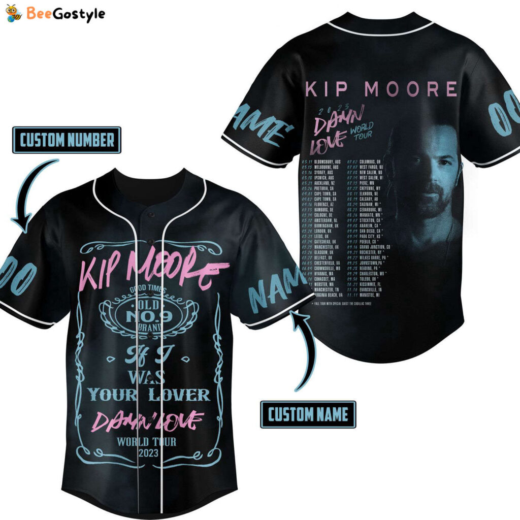 Damn Love Kip Moore Baseball Jersey For Men Women And Kids Gift for Fans Damn Love Kip Moore Baseball Jersey For Men Women And Kids Gift for Fans