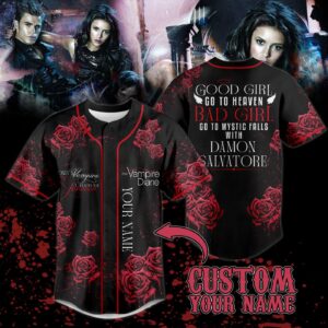 Damon Salvatore Baseball Jersey For Men Women And Kids Gift for Fans 3
