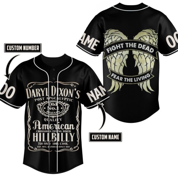 Daryl Dixon Baseball Jersey For Men Women And Kids Gift for Fans