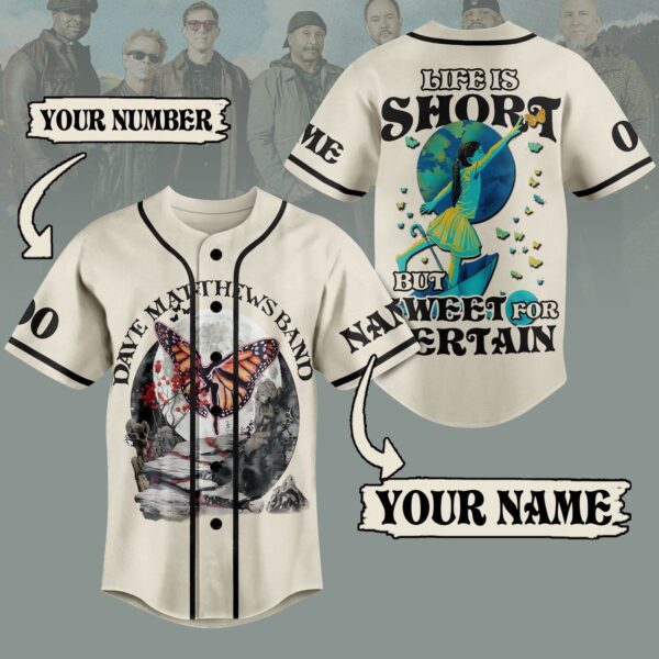 Dave Matthews Band Baseball Jersey For Men Women And Kids Gift for Fans