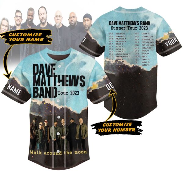 Dave Matthews Band Baseball Jersey For Men Women And Kids Gift for Fans