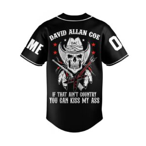 David Allan Coe Baseball Jersey For Men Women And Kids Gift for Fans 3